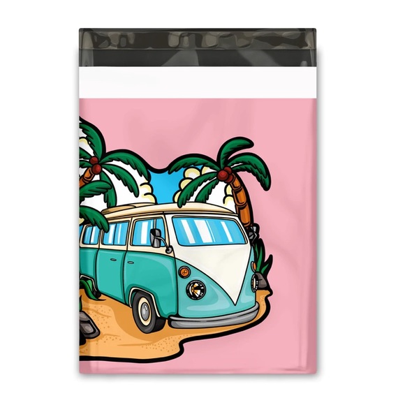 50 10X13 Poly Mailers Summer Days, Shipping Envelopes PRICE IS FIRM - Picture 4 of 9